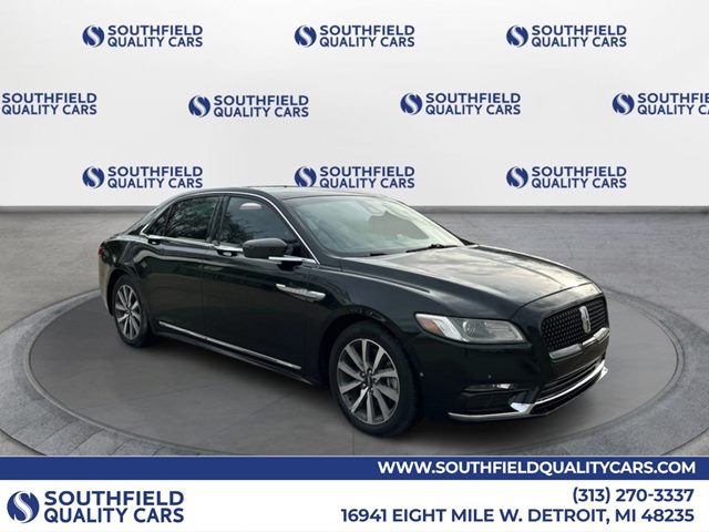 Infinite Black 2020 Lincoln Continental FWD Sedan Front-Wheel Drive Automatic