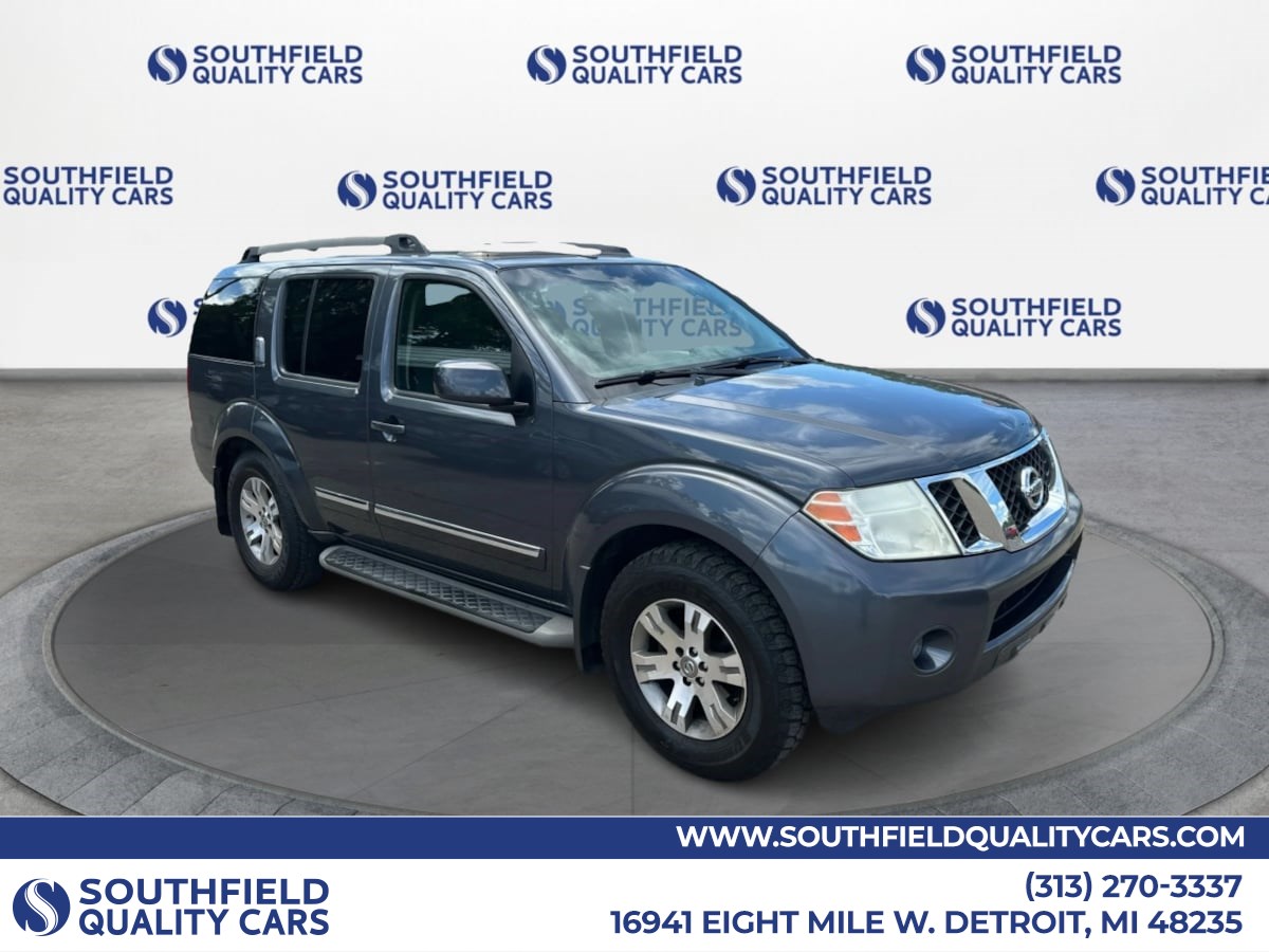 Sold 2012 Nissan Pathfinder Silver Edition