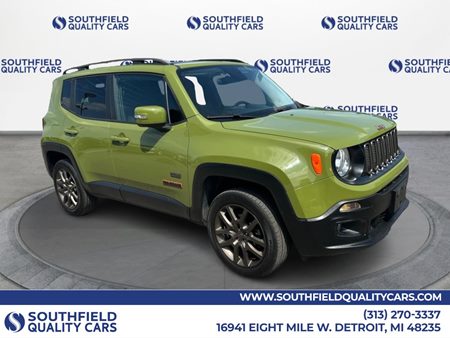 Sold 2016 Jeep Renegade 75th Anniversary