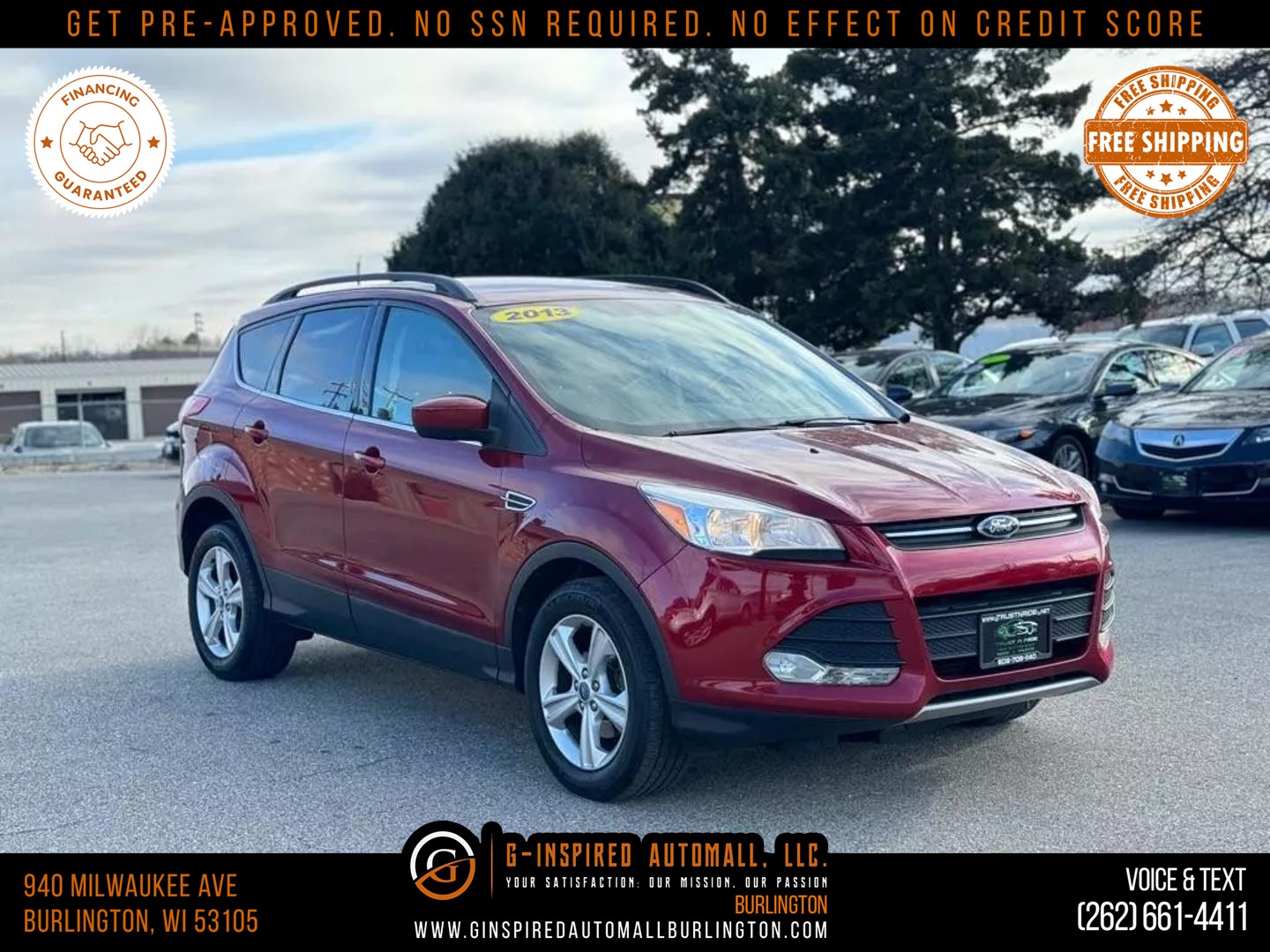 2013 Ford Escape SE