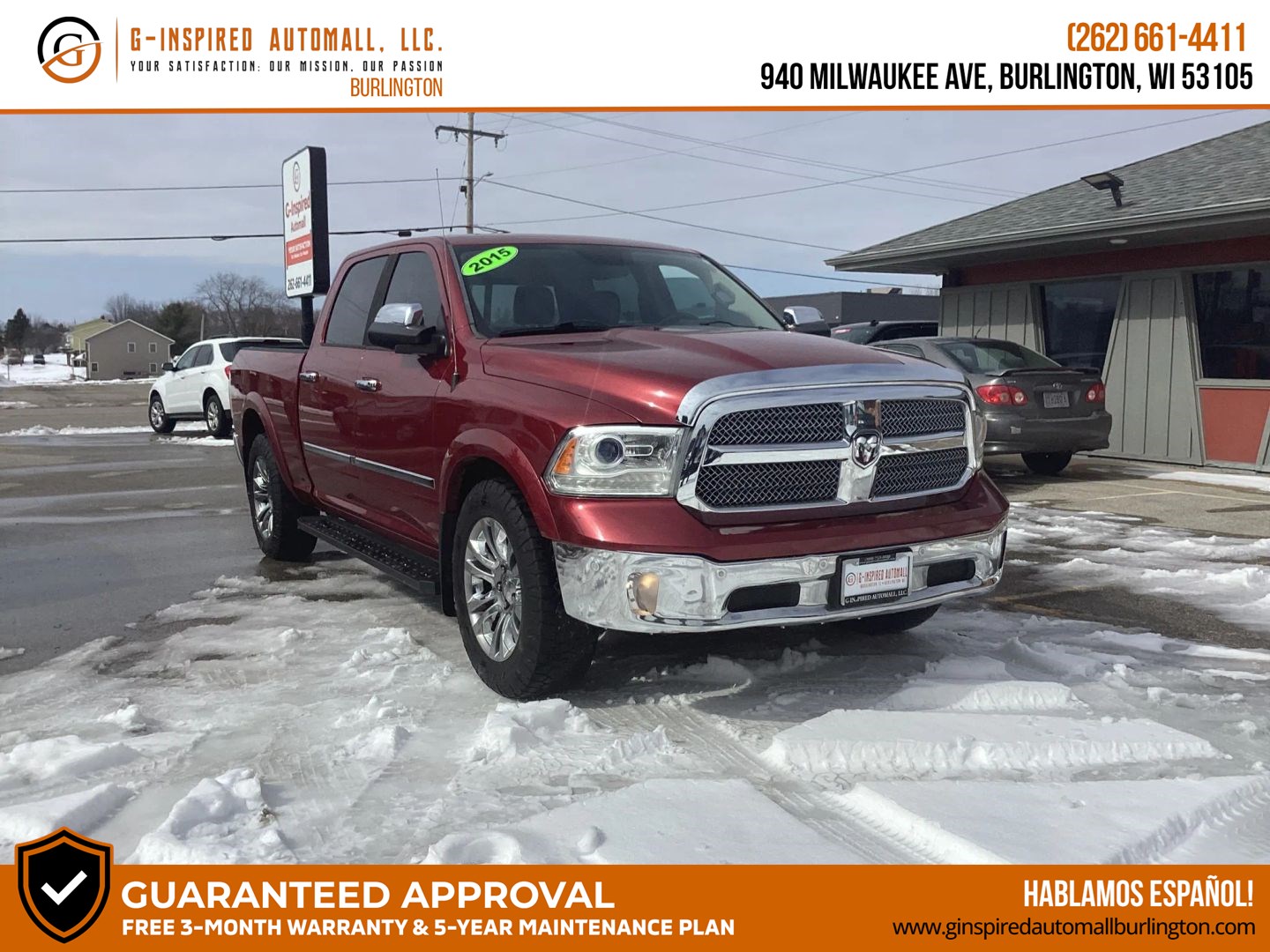 2015 RAM 1500 Laramie Limited 4x4 Crew Cab LWB's photo
