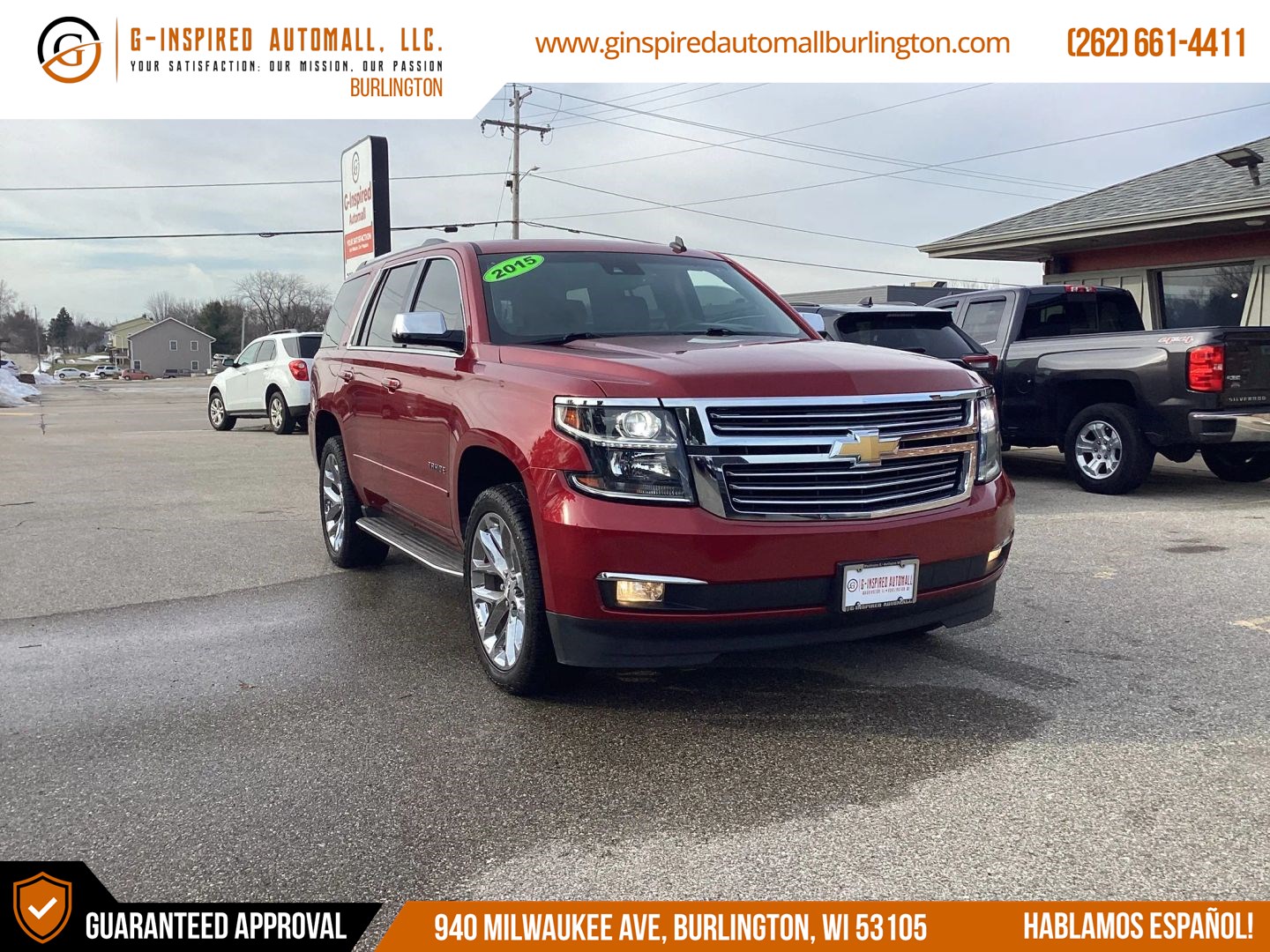 2015 Chevrolet Tahoe LTZ 4WD
