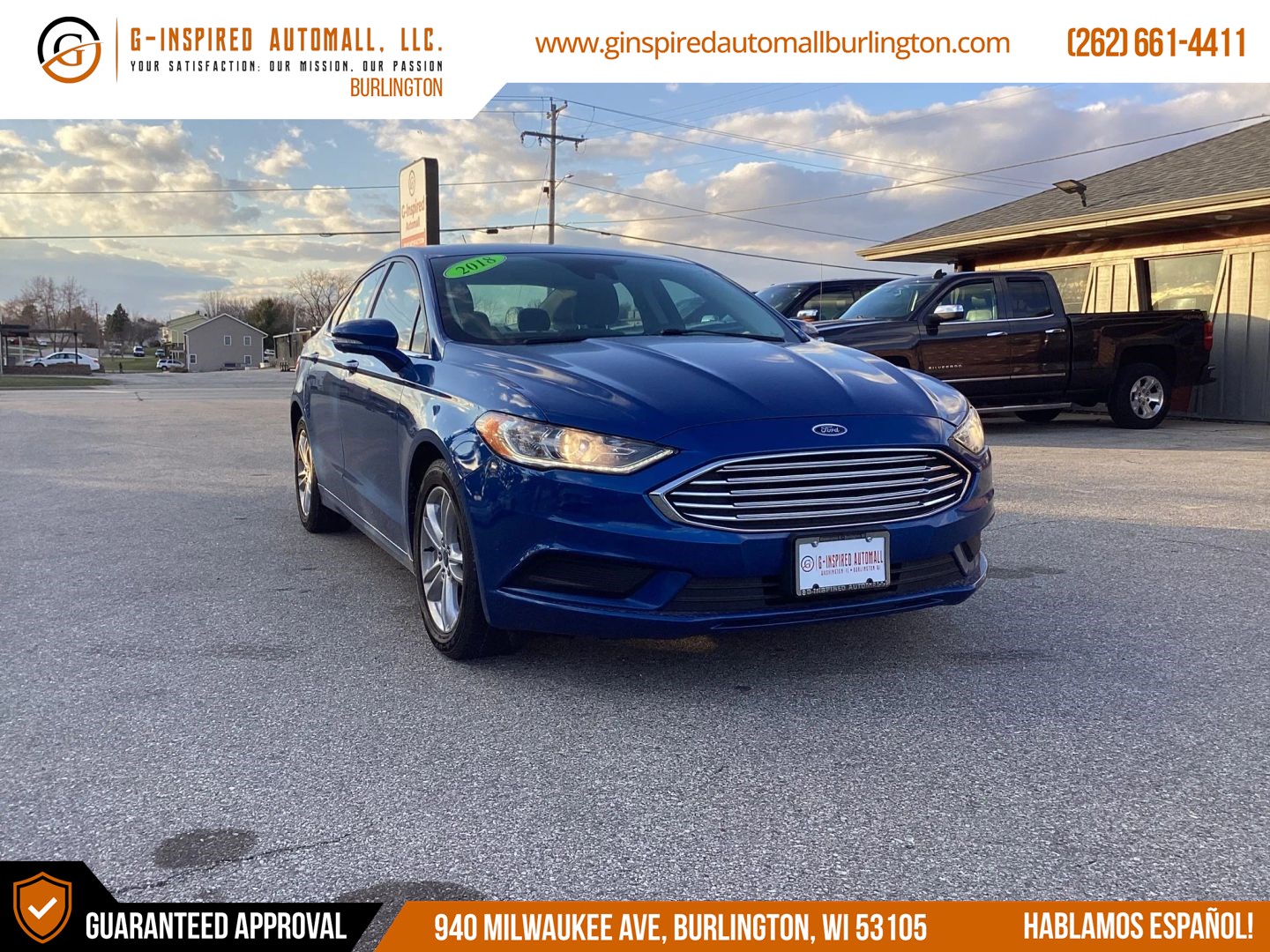 2018 Ford Fusion SE