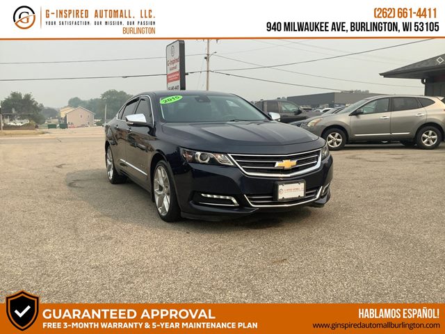 Blue Velvet Metallic 2015 Chevrolet Impala Sedan Front-Wheel Drive Automatic