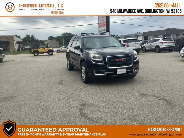 Dark Sapphire Blue Metallic 2015 GMC Acadia SUV / Crossover All-Wheel Drive Automatic