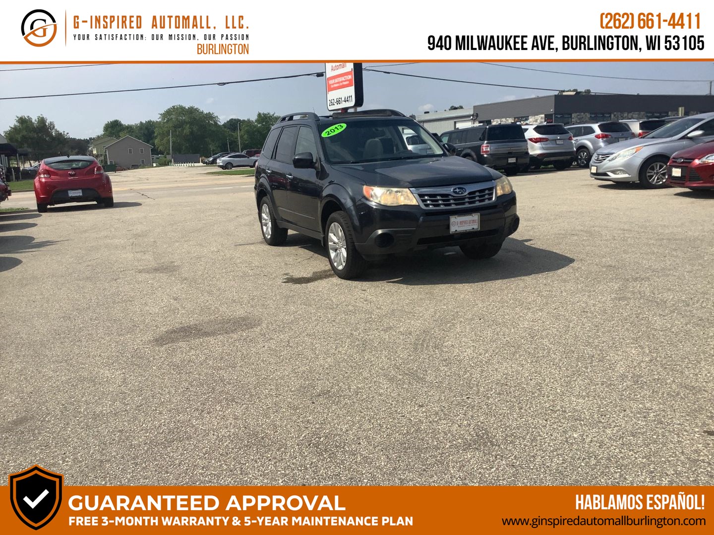 2013 Subaru Forester 2.5X Premium