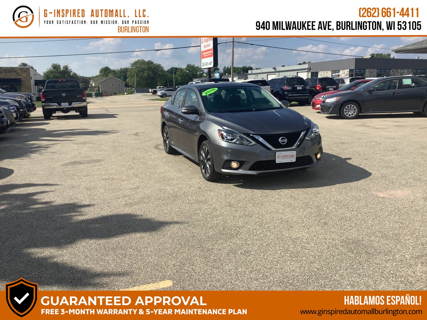 2016 Nissan Sentra SR