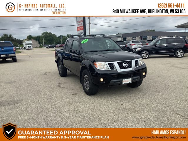 Super Black 2014 Nissan Frontier Pickup Truck Four-Wheel Drive Automatic