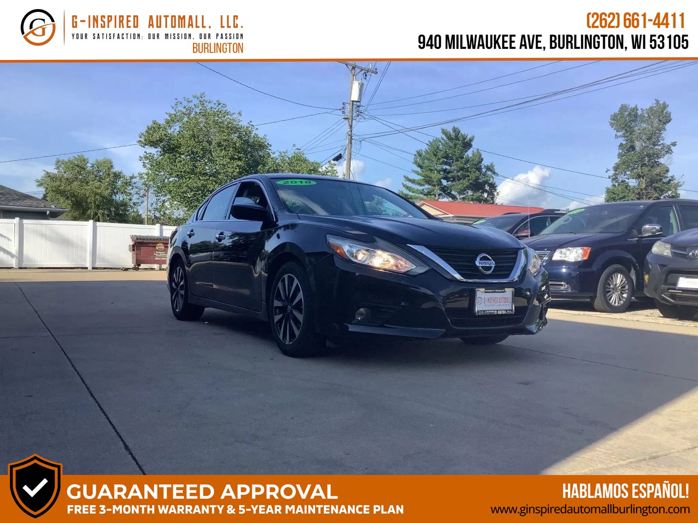 2018 Nissan Altima 2.5 SV FWD photo