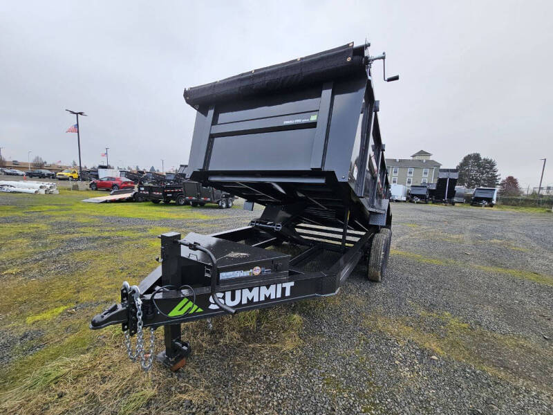 2025 Summit Trailers DPD714TA5-HS Denali Pro 7x14 TA Dump 14k w/41" Sides