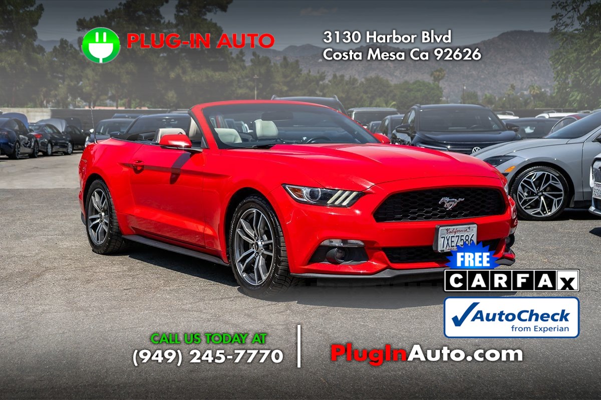 2017 Ford Mustang EcoBoost Premium Convertible photo 4