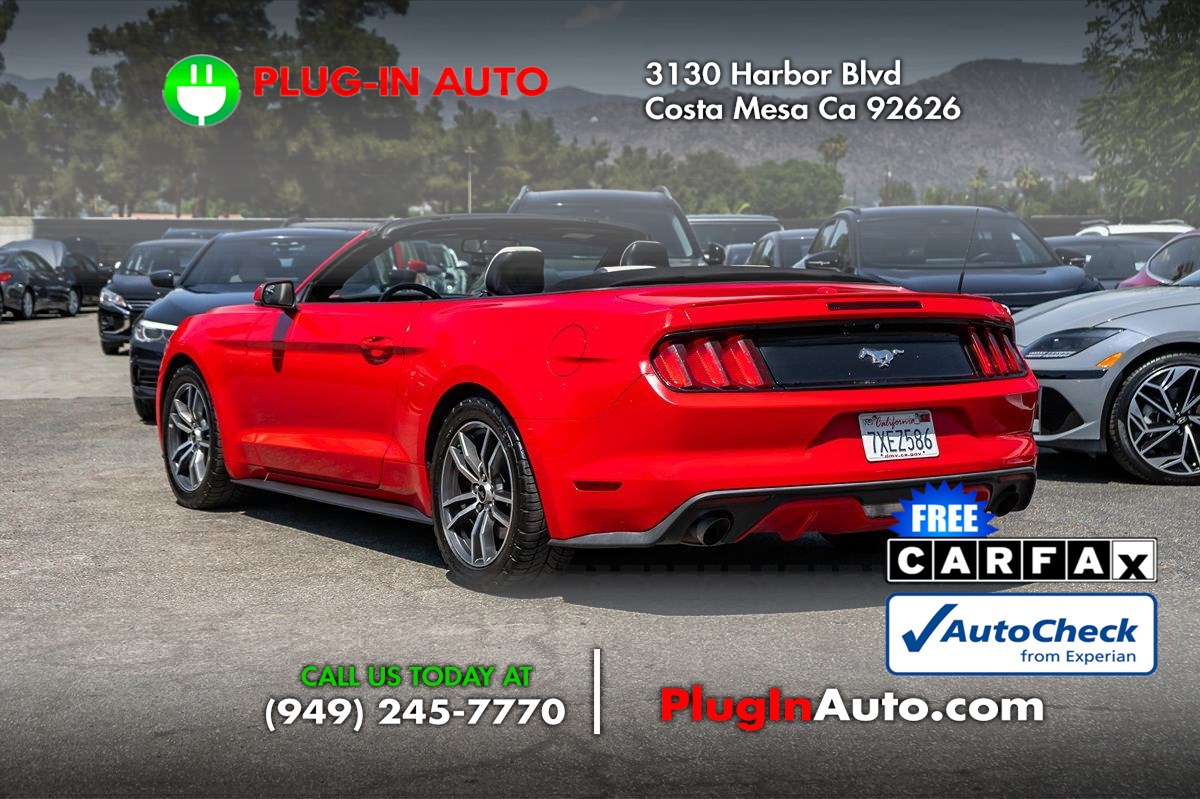 2017 Ford Mustang EcoBoost Premium Convertible photo 3