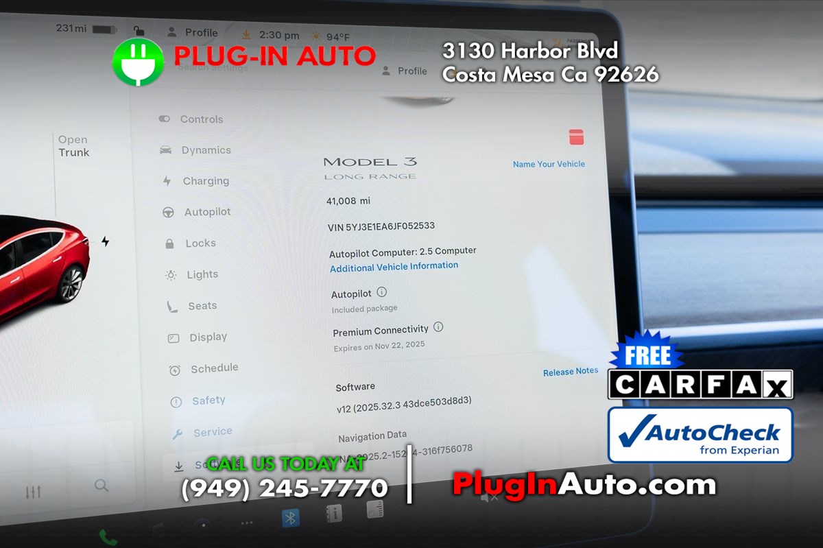 2018 Tesla Model 3 Long Range photo 2