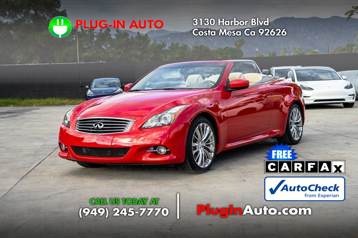 Sold 2012 INFINITI G37 Convertible Base in Costa Mesa
