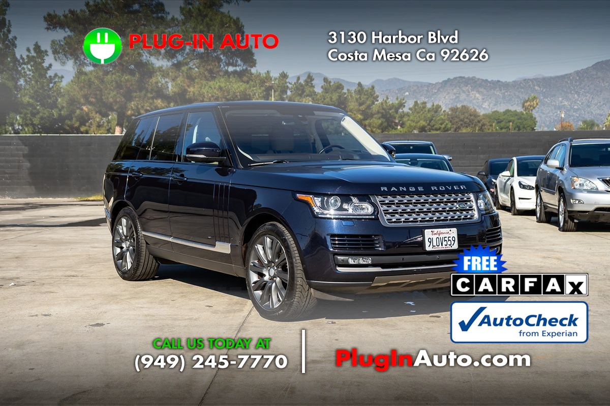 2016 Land Rover Range Rover SuperCharged photo 2