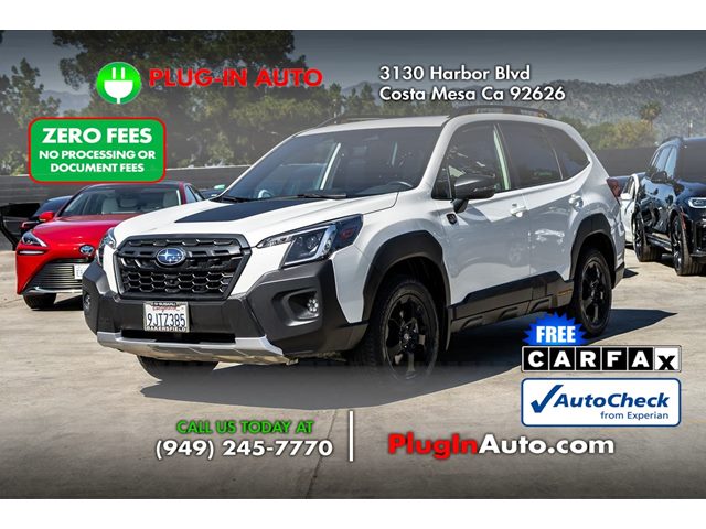 Crystal White Pearl 2023 Subaru Forester SUV / Crossover All-Wheel Drive Automatic