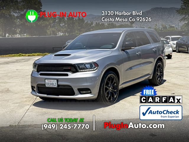 Silver (Billet Clearcoat) 2019 Dodge Durango R/T AWD SUV / Crossover All-Wheel Drive Automatic