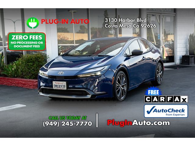 Reservoir Blue 2023 Toyota Prius Hatchback All-Wheel Drive Automatic