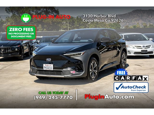 Galactic Black 2023 Subaru Solterra SUV / Crossover All-Wheel Drive Automatic
