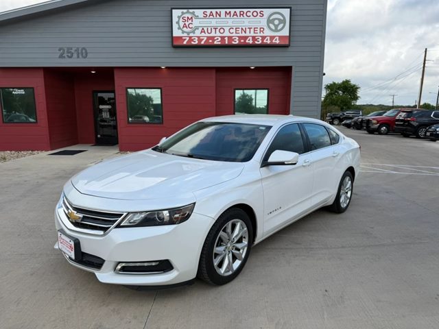 White (Iridescent Pearl Tricoat) 2018 Chevrolet Impala LT FWD Sedan Front-Wheel Drive Automatic