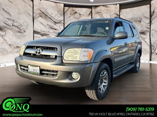 Gray 2005 Toyota Sequoia SR5 SUV / Crossover Rear-Wheel Drive Automatic