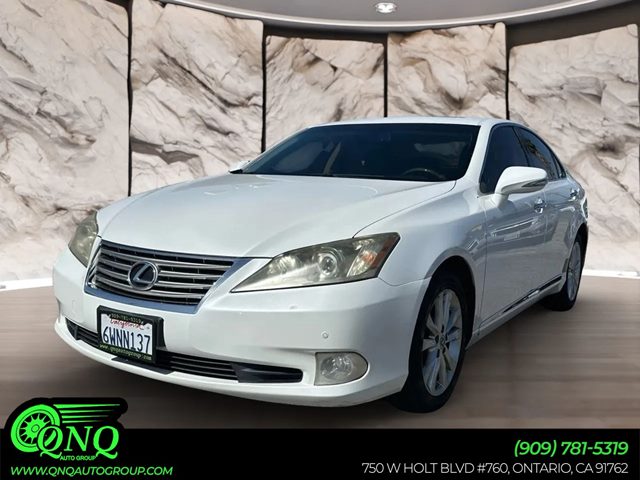 White 2012 Lexus ES 350 FWD Sedan Front-Wheel Drive Automatic