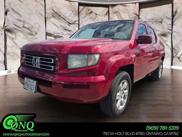 Burgund 2006 Honda Ridgeline RTS Pickup Truck All-Wheel Drive Automatic