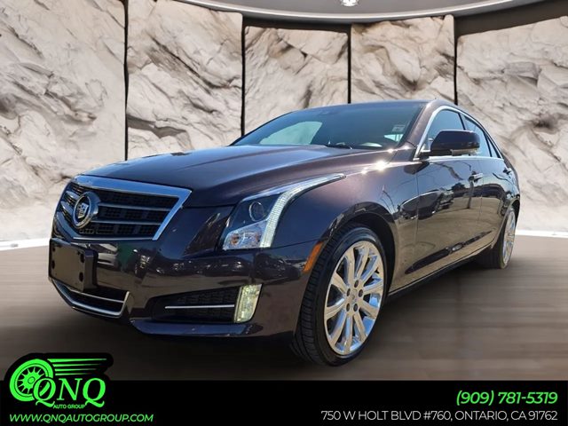 Brown 2014 Cadillac ATS 2.0T Premium AWD Sedan All-Wheel Drive Automatic