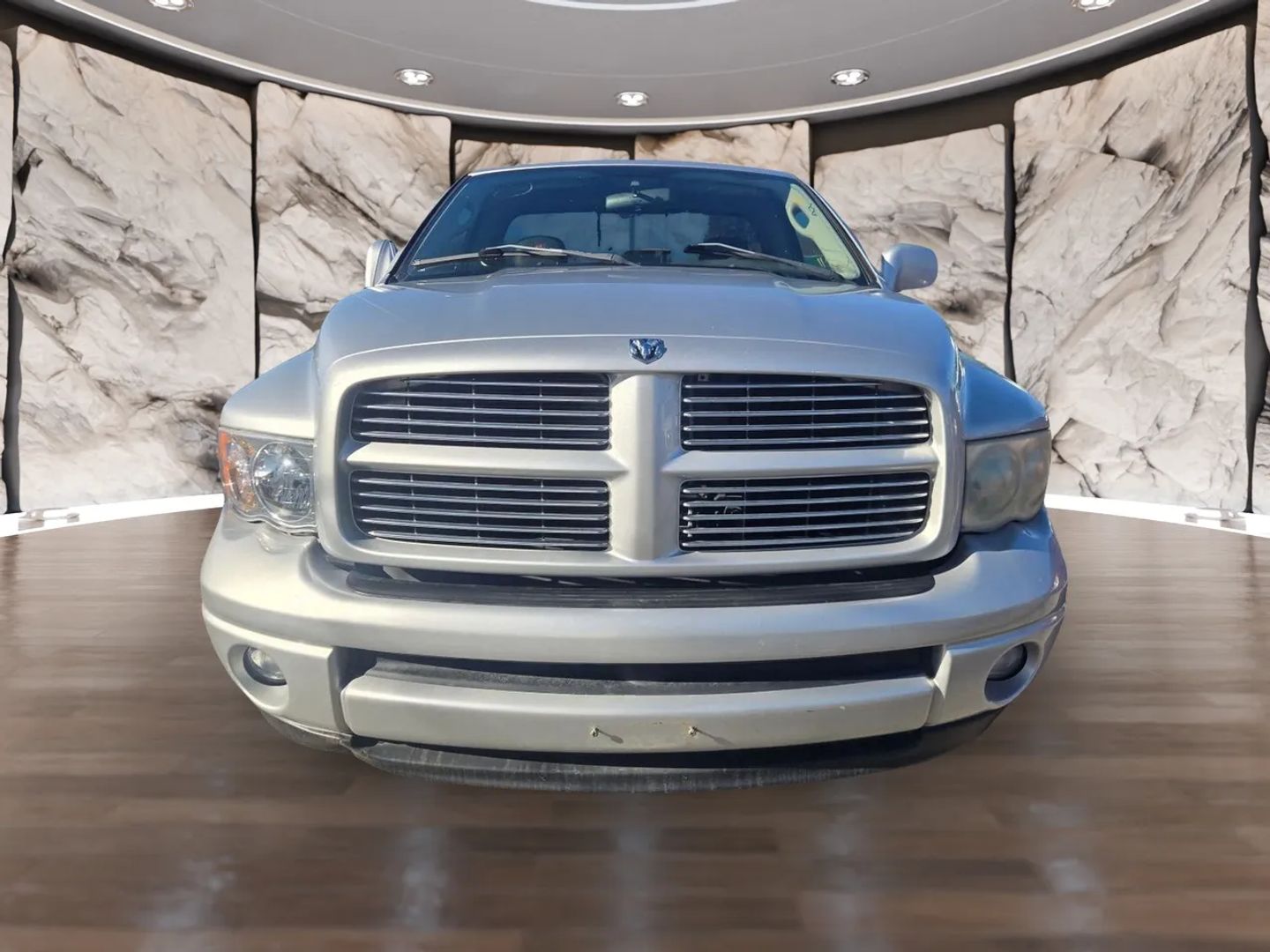 Bright Silver Metallic Clearcoat 2003 Dodge RAM 1500 Pickup Truck Rear-Wheel Drive Automatic