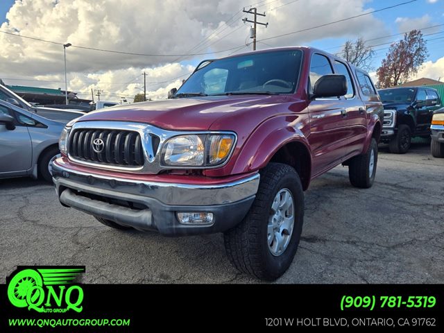 Red 2002 Toyota Tacoma Pickup Truck Rear-Wheel Drive Automatic