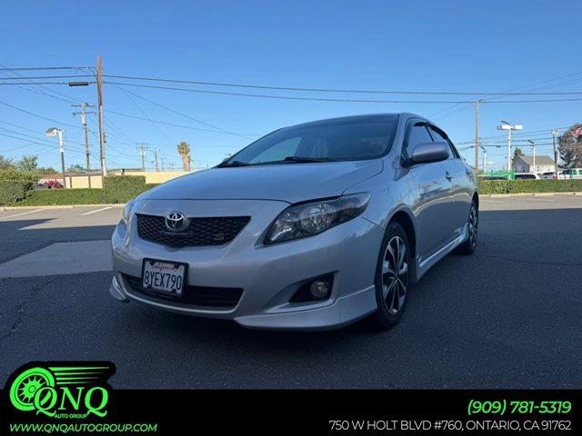 2009 Toyota Corolla S Sedan Front-Wheel Drive Automatic