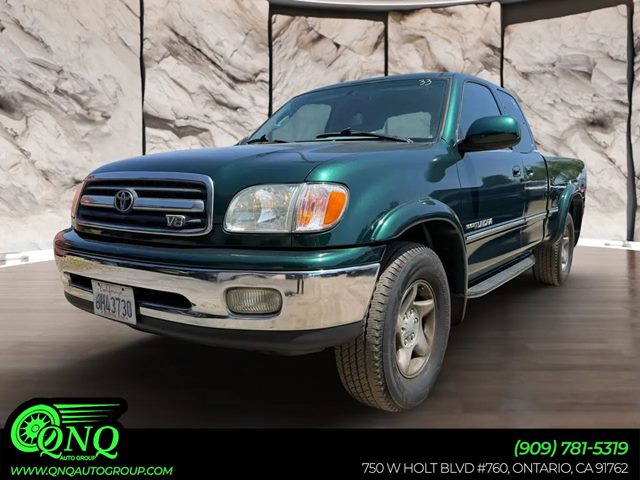 Imperial Jade Mica 2000 Toyota Tundra Limited 4 Door Extended Cab RWD Pickup Truck Rear-Wheel Drive Automatic