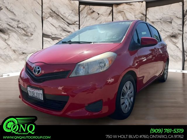 Absolutely Red 2013 Toyota Yaris L 2dr Hatchback Hatchback Front-Wheel Drive Automatic