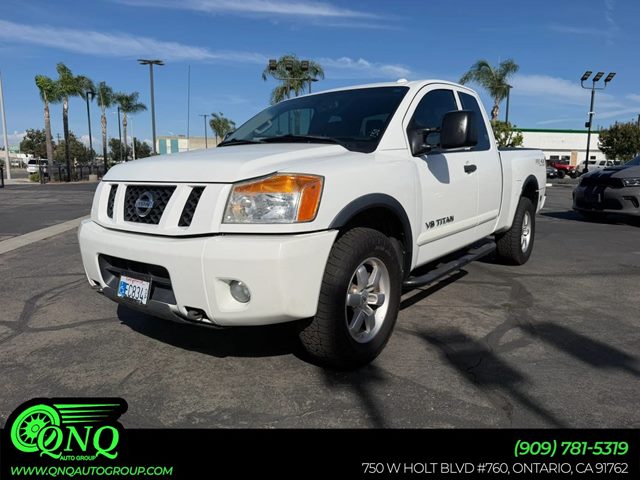 2012 Nissan Titan Pickup Truck Four-Wheel Drive Automatic