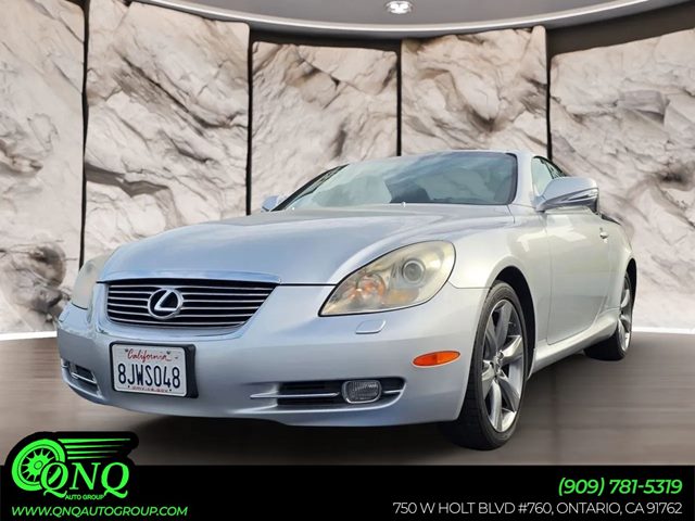 Mercury Metallic 2010 Lexus SC Convertible Rear-Wheel Drive Automatic