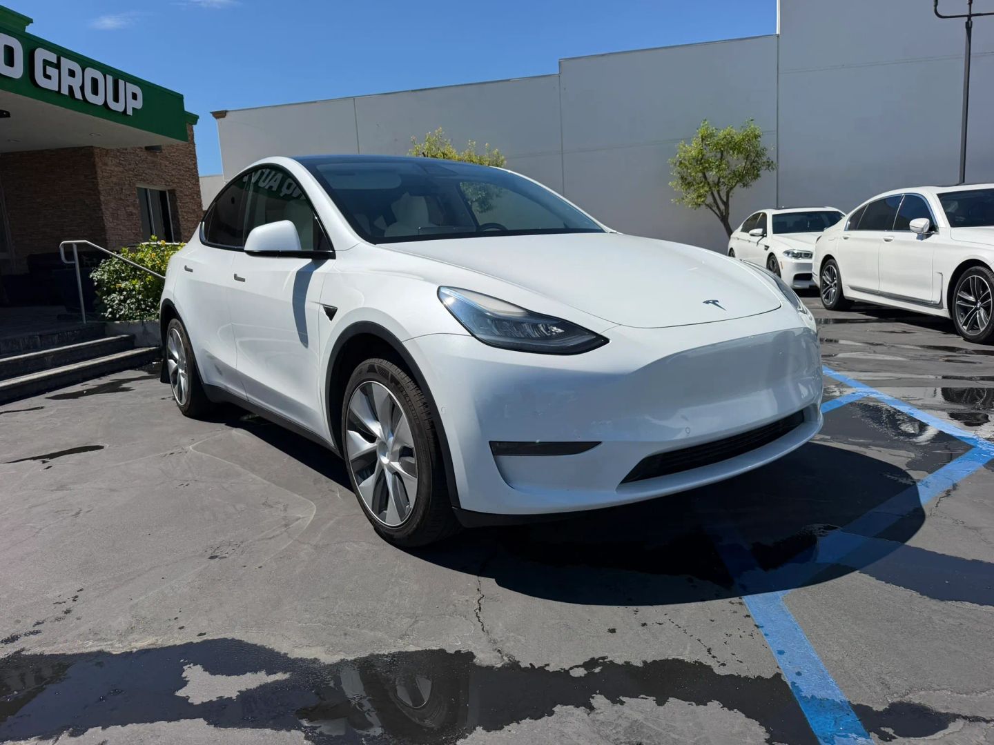 Photo 2 of this Tesla Model Y