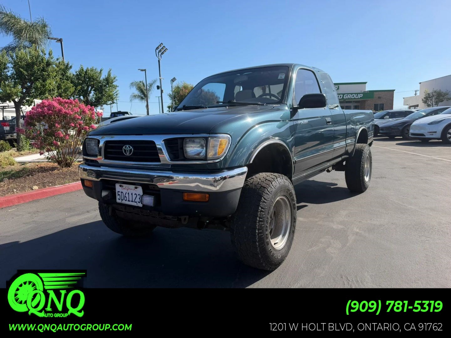  1995 Toyota Tacoma Pickup Truck Four-Wheel Drive Automatic