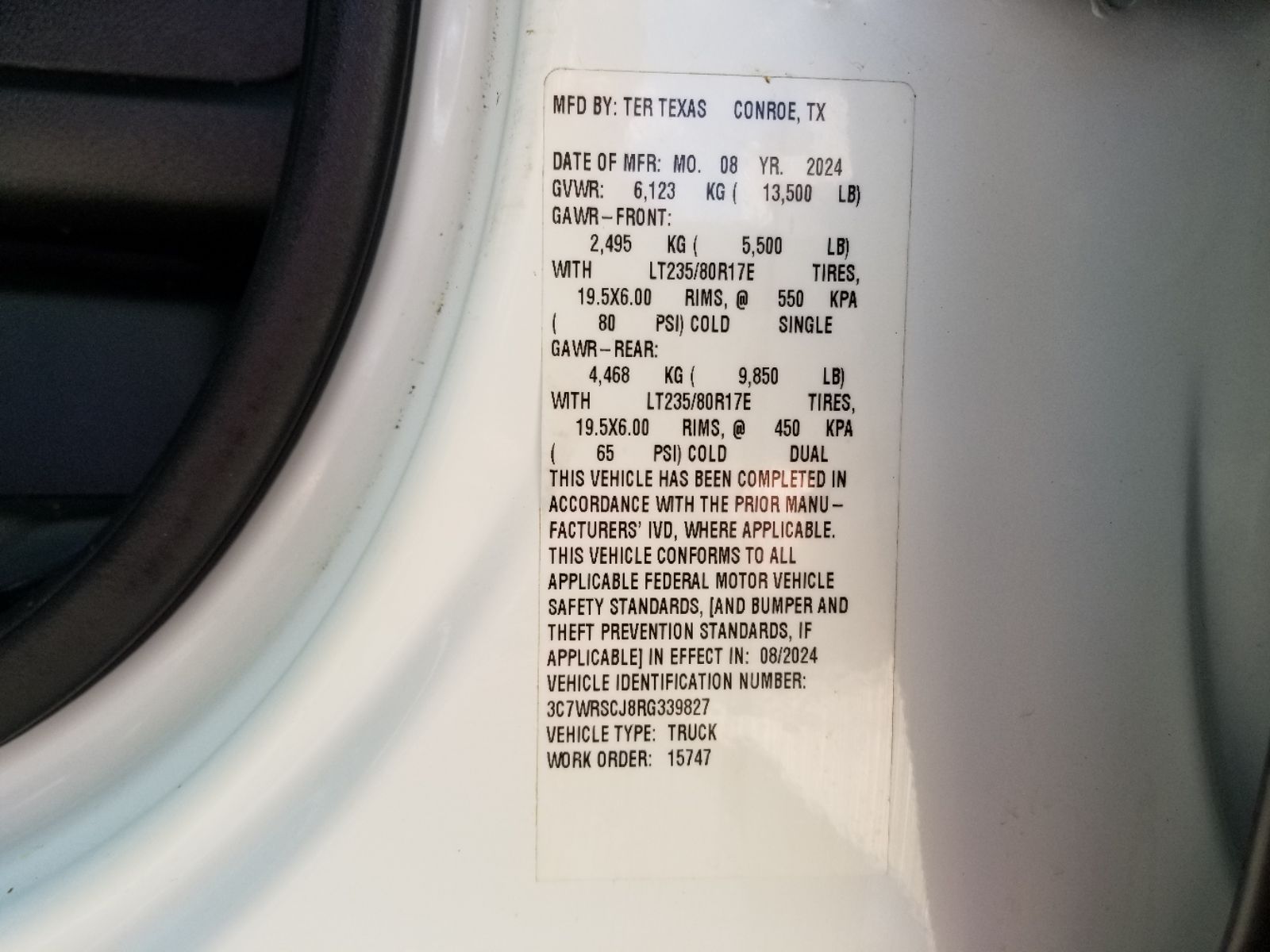 2024 RAM Ram 3500 Chassis Cab Tradesman - Photo 39