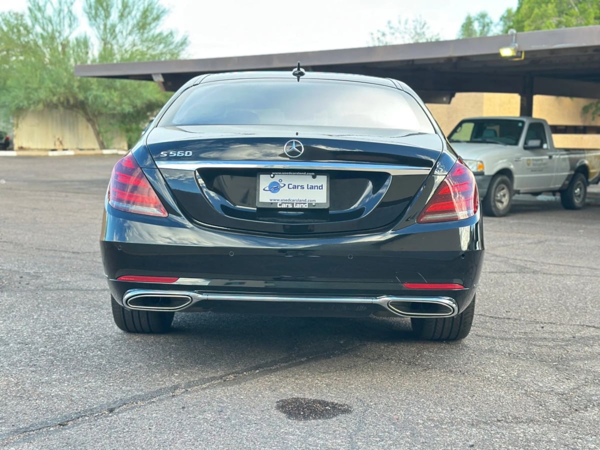 2018 Mercedes Benz S 560 photo 4