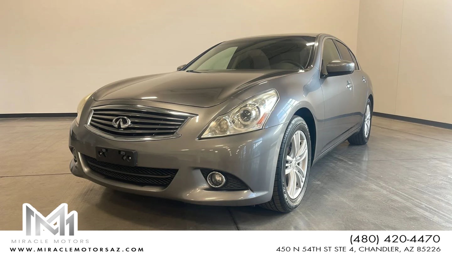 2011 INFINITI G25 Journey RWD