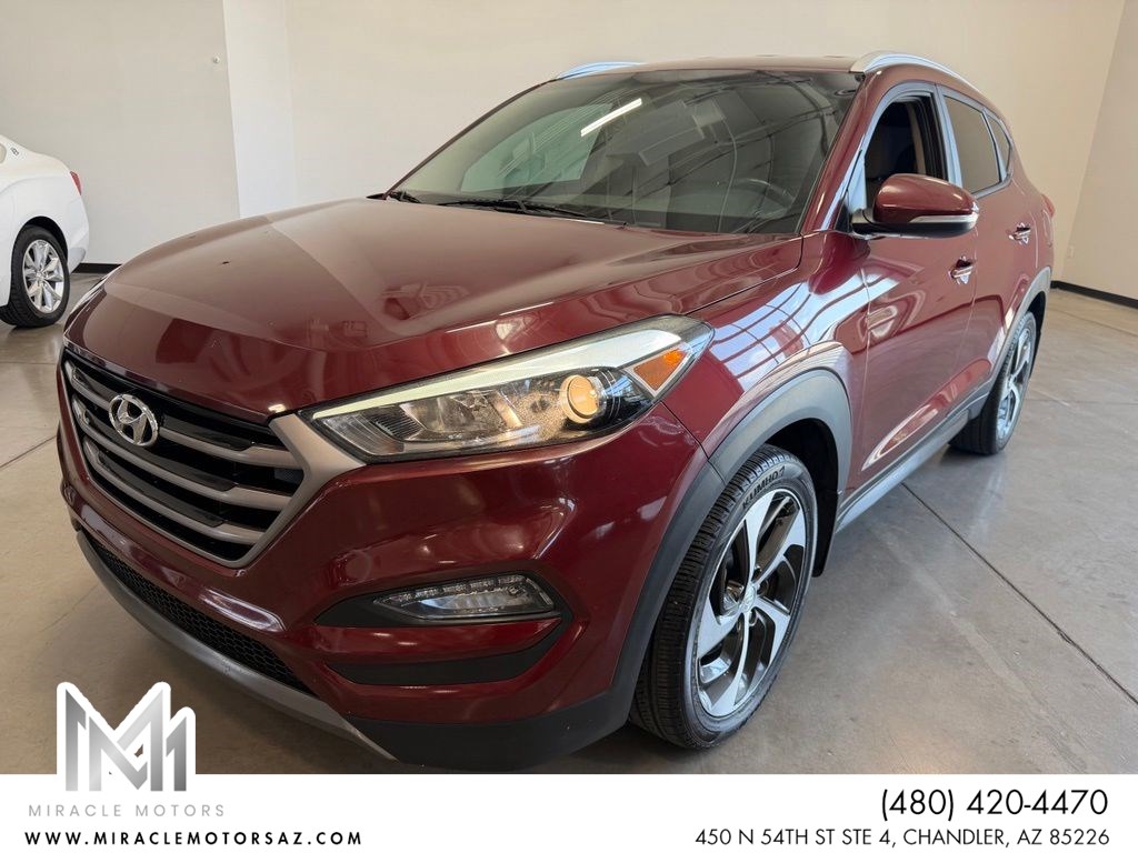 Red (Ruby Wine) 2016 Hyundai Tucson SUV / Crossover Front-Wheel Drive Automatic