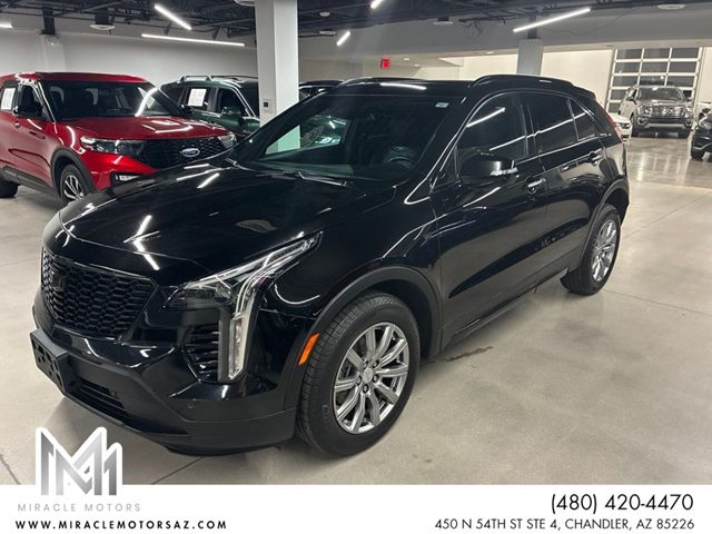 Stellar Black Metallic 2023 Cadillac XT4 SUV / Crossover Front-Wheel Drive 9-Speed Automatic