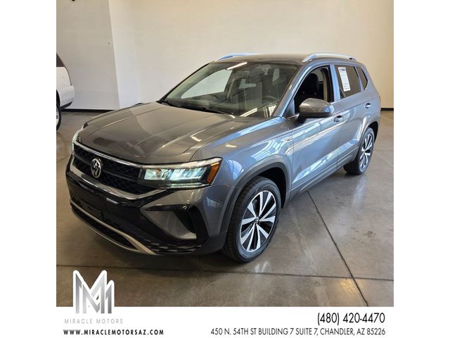 Platinum Gray Metallic 2022 Volkswagen Taos SUV / Crossover Front-Wheel Drive Automatic