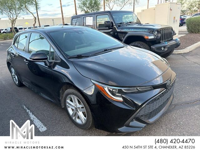Midnight Black Metallic 2019 Toyota Corolla Hatchback Hatchback Front-Wheel Drive Automatic