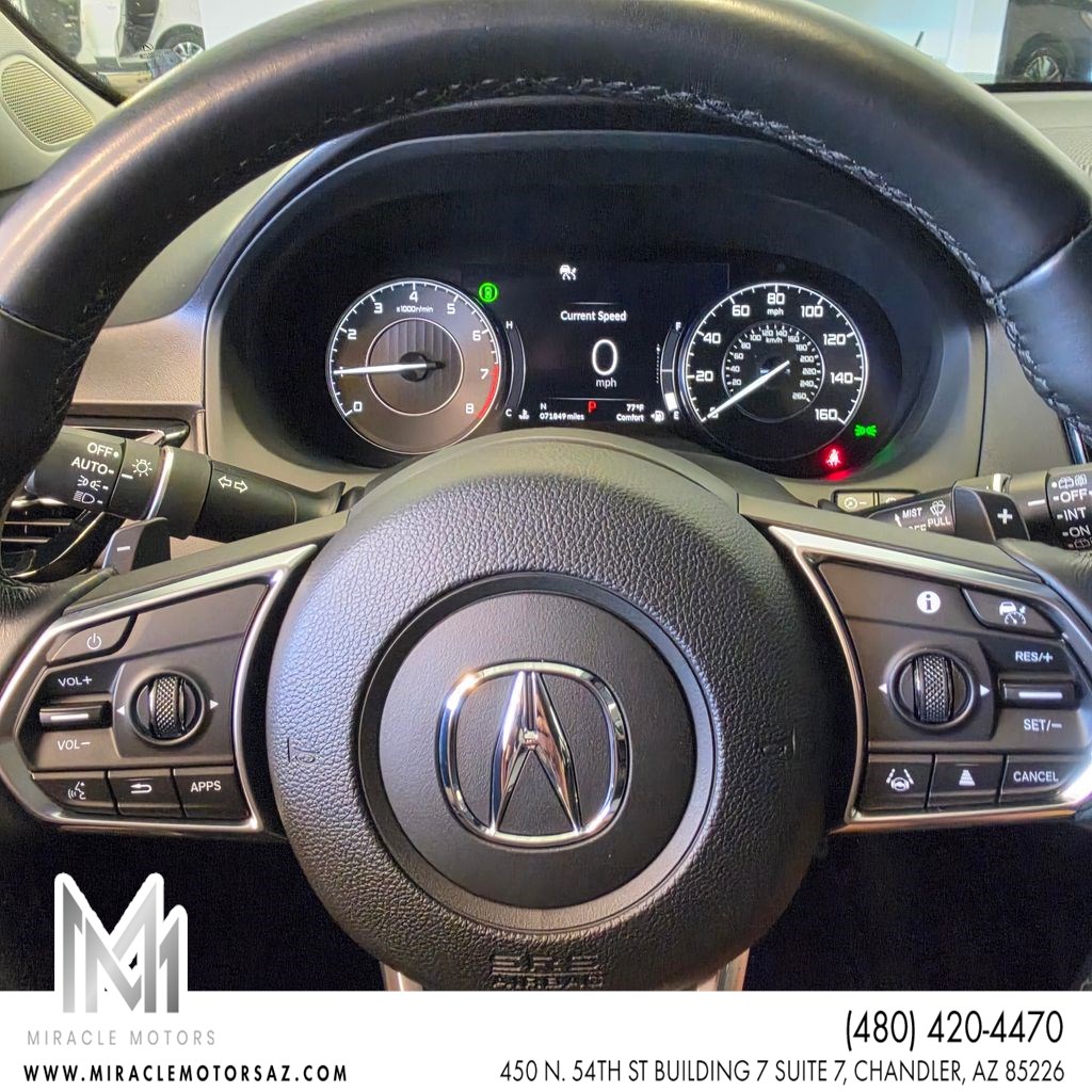 Platinum White Pearl 2022 Acura RDX SUV / Crossover Front-Wheel Drive Automatic