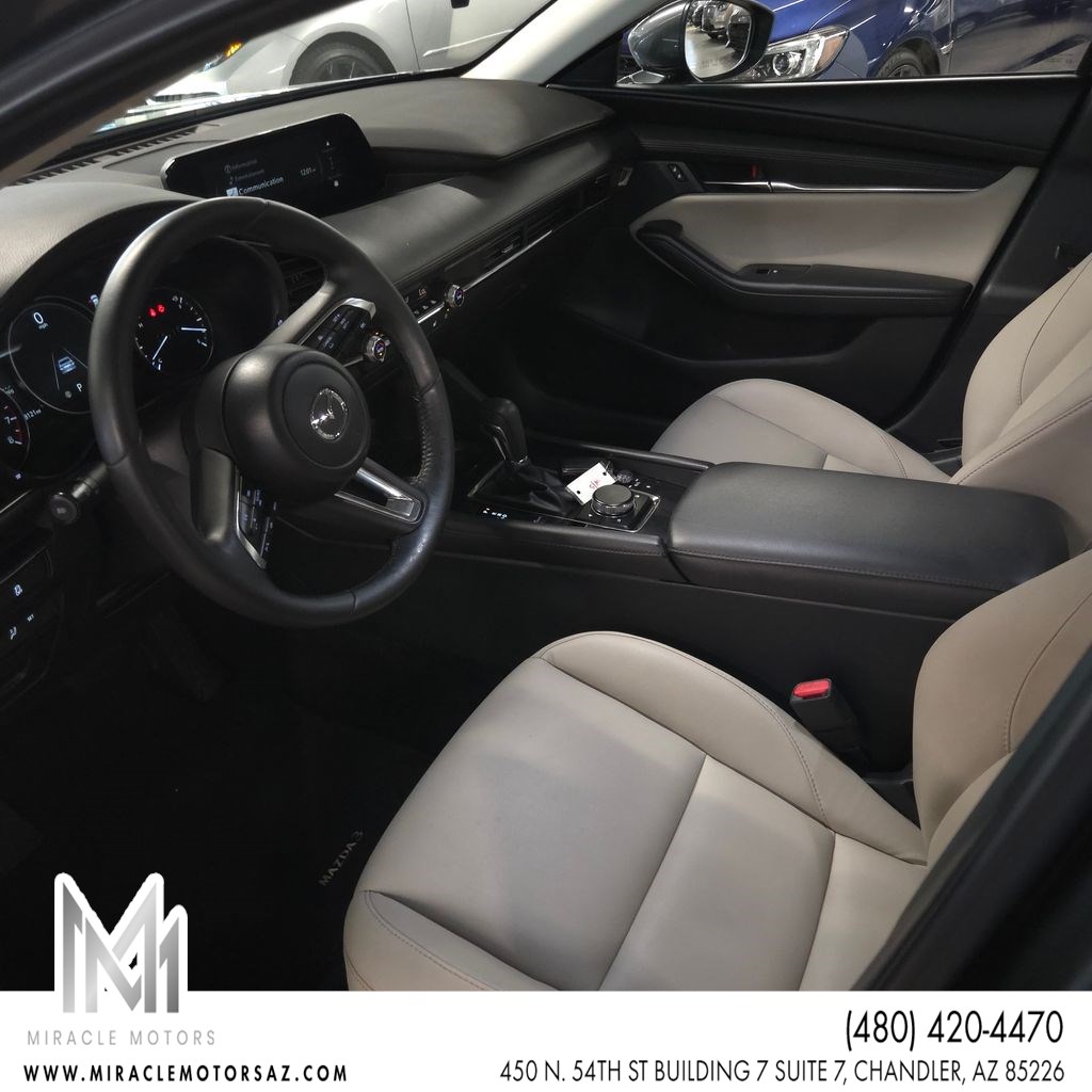Machine Gray Metallic 2024 Mazda MAZDA3 Sedan Front-Wheel Drive Automatic