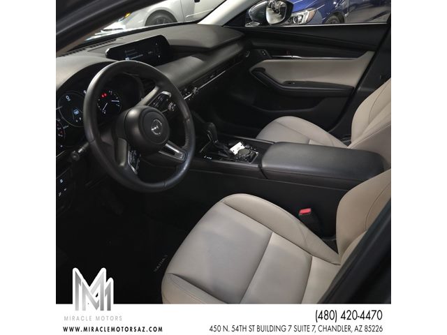 Machine Gray Metallic 2024 Mazda MAZDA3 Sedan Front-Wheel Drive Automatic