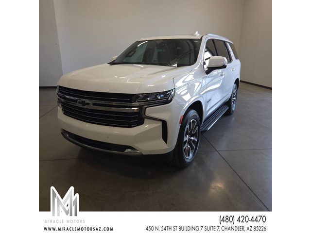 Summit White 2022 Chevrolet Tahoe SUV / Crossover Four-Wheel Drive Automatic