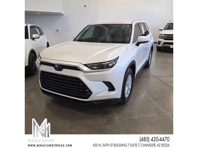 White (Wind Chill Pearl) 2025 Toyota Grand Highlander SUV / Crossover Front-Wheel Drive Automatic