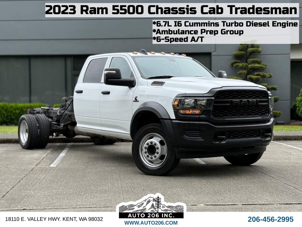 2023 Ram 5500 Chassis Cab Tradesman